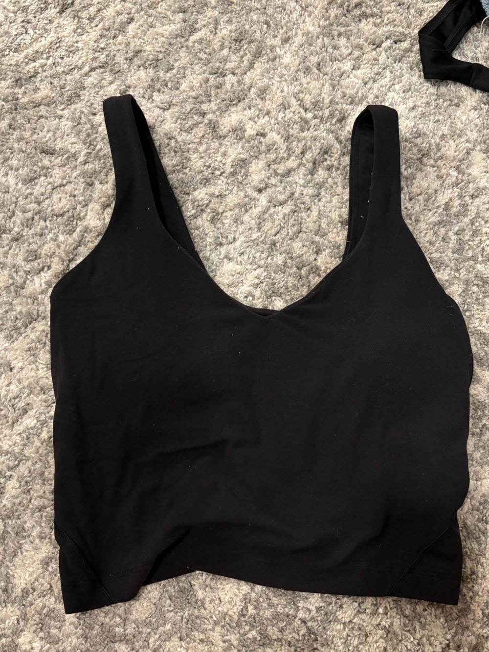 Lulu Lemon Black Align Tank